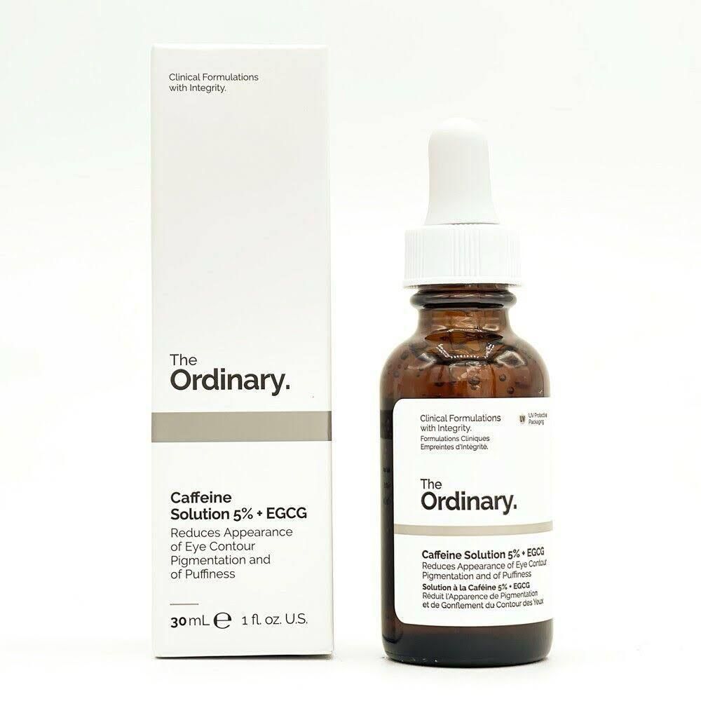 The Ordinary Caffeine Solution 5% + EGCG – Under Eye Serum for Dark Circles & Puffiness (30ml)