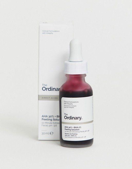 The Ordinary AHA 30% + BHA 2% Peeling Solution – 10-Minute Exfoliating Facial (30ml)