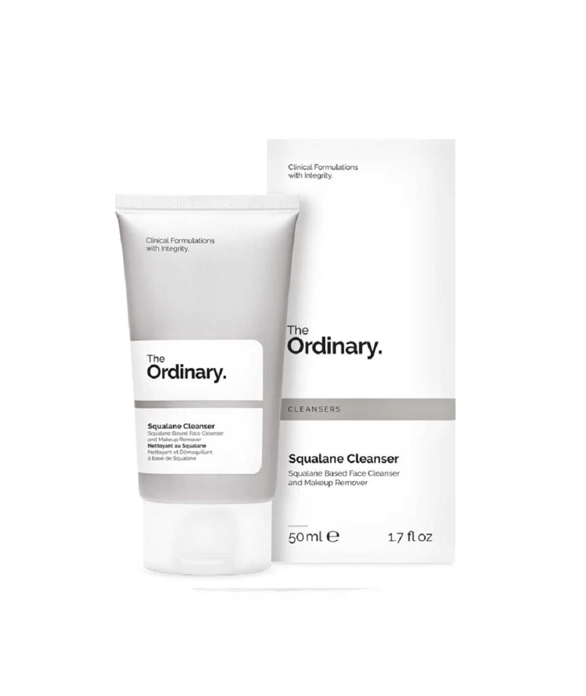The Ordinary Squalene Cleanser – Gentle Makeup Remover & Face Cleanser (50ml)