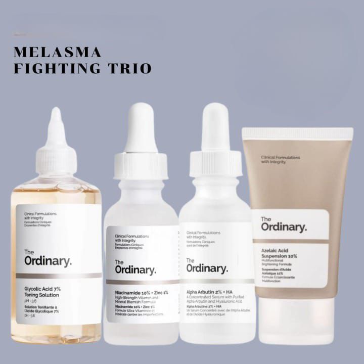 The Ordinary Melasma Fighting Trio – Dark Spot & Pigmentation Treatment Set