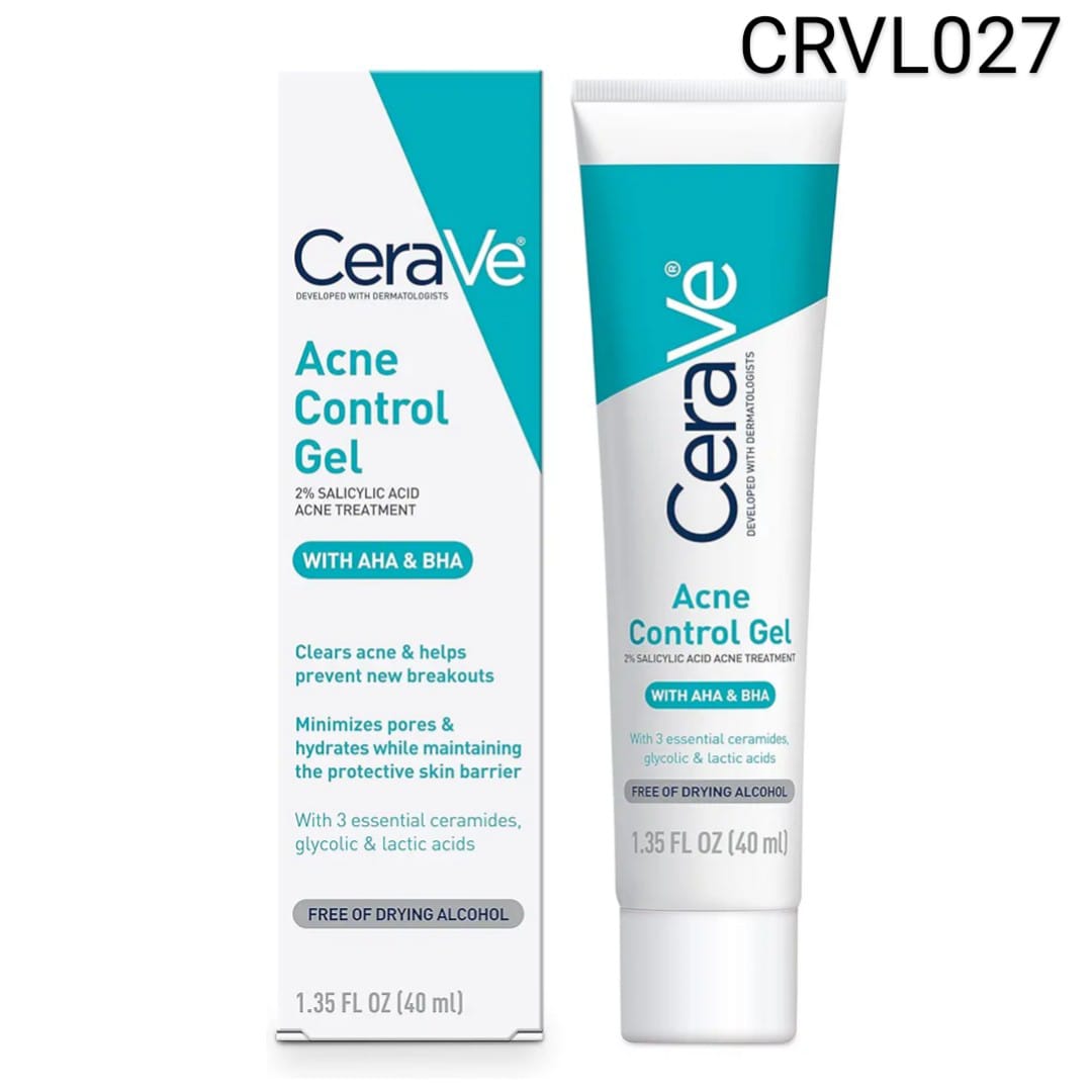 Cerave Acne Control Gel – 2% Salicylic Acid with AHA & BHA (40ml)